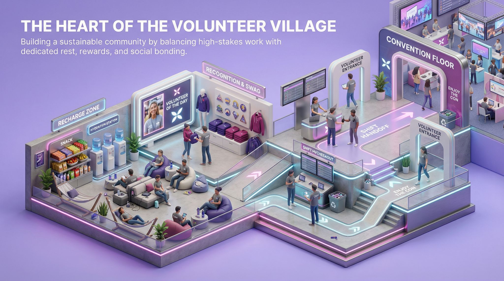 The Heart of the Volunteer Village