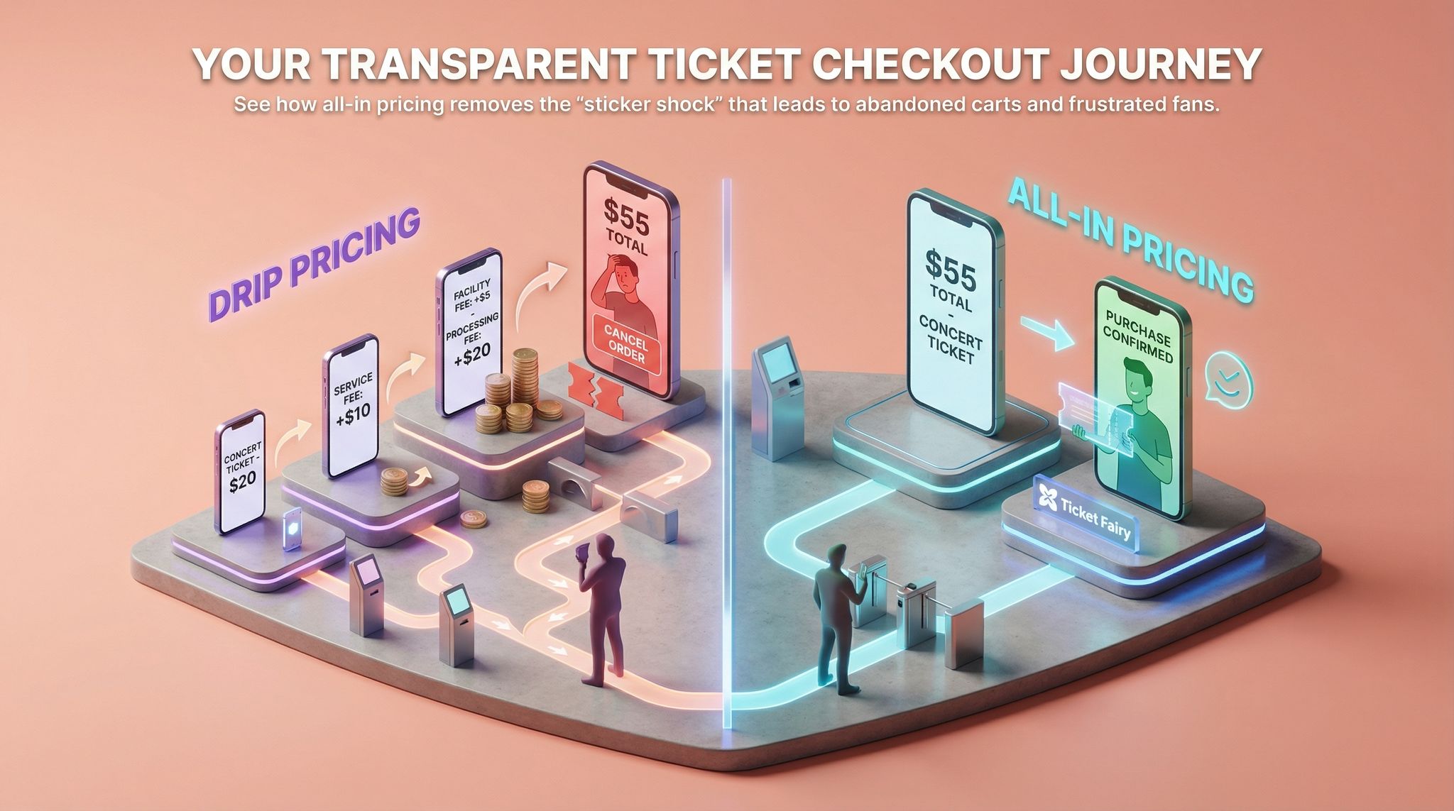 Your Transparent Ticket Checkout Journey