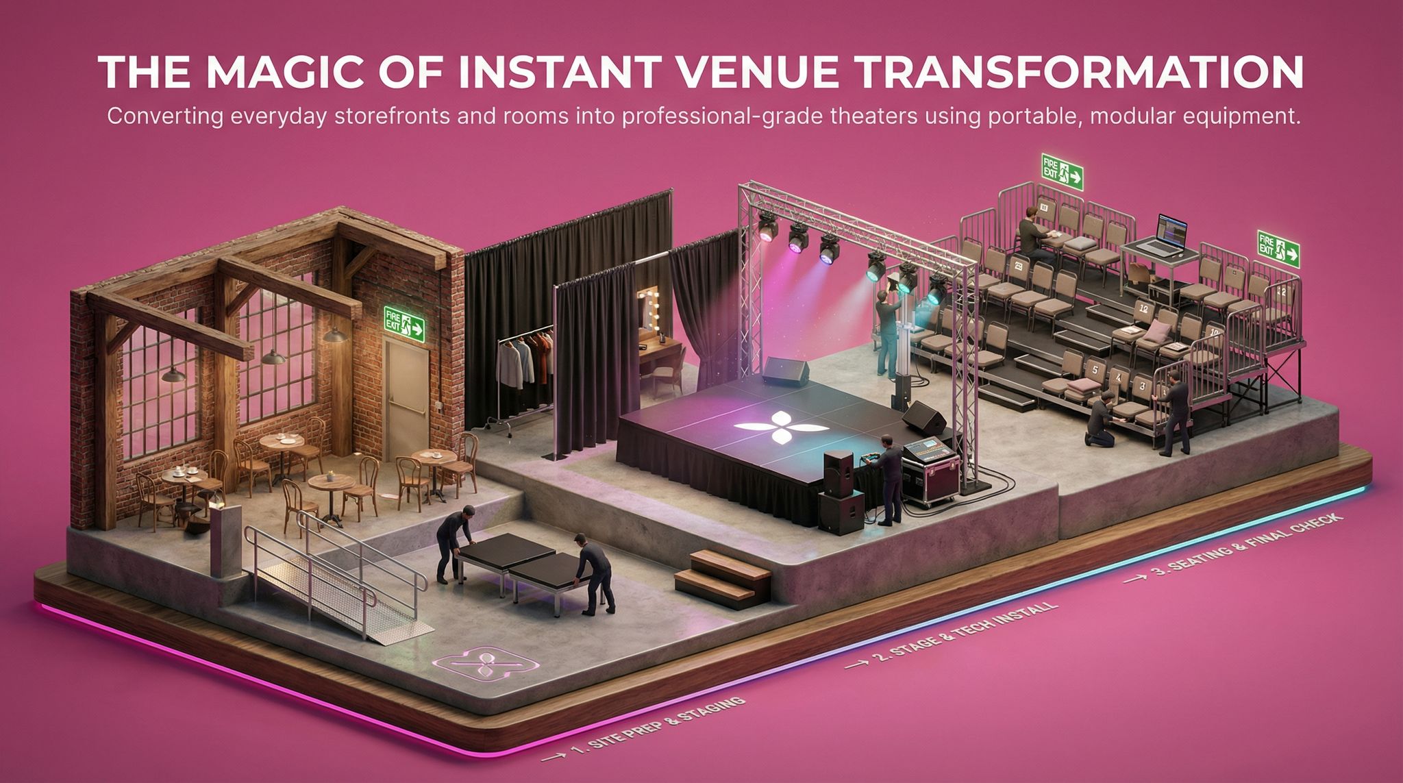 The Magic of Instant Venue Transformation