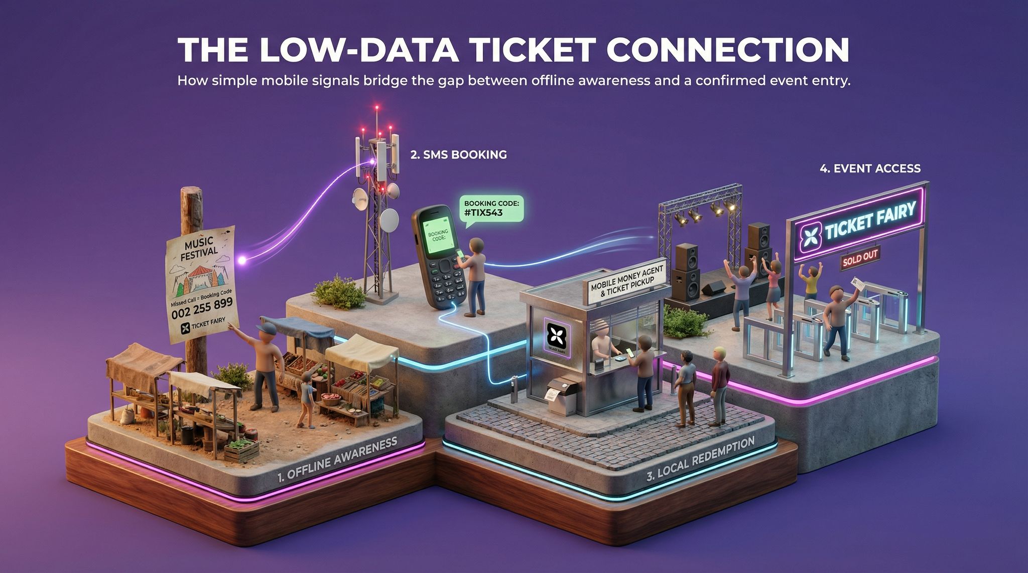 The Low-Data Ticket Connection