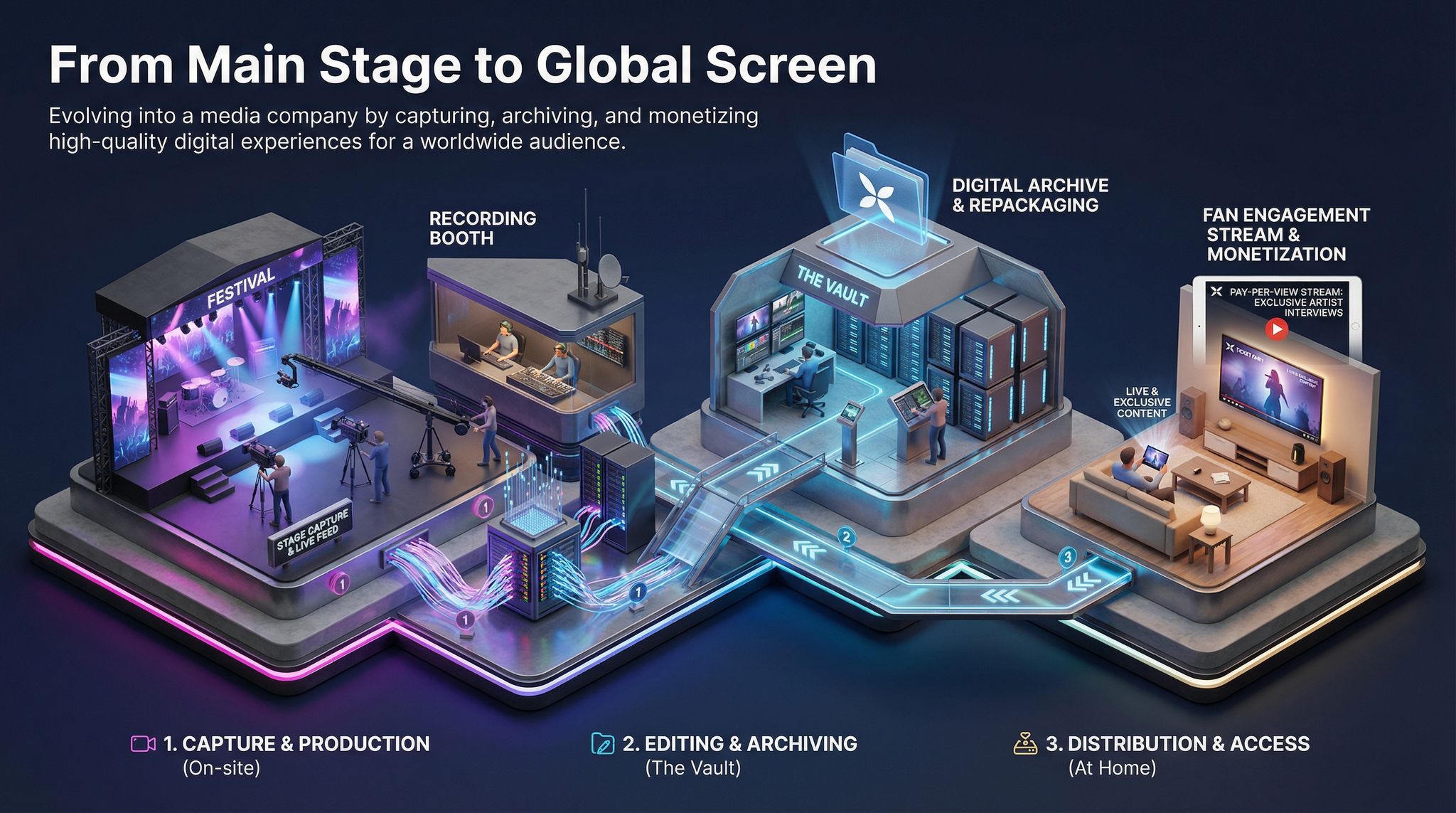 From Main Stage to Global Screen