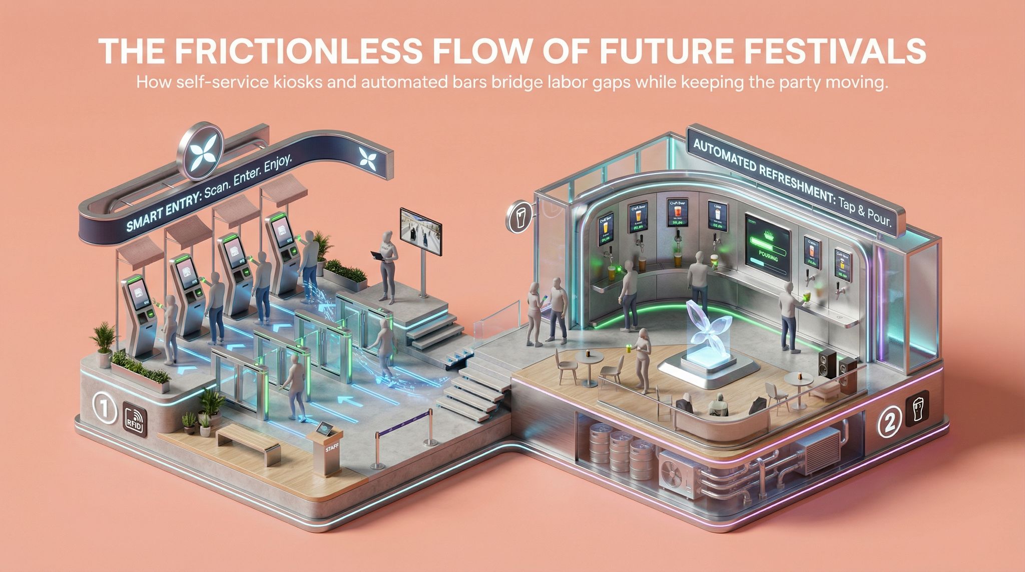 The Frictionless Flow of Future Festivals