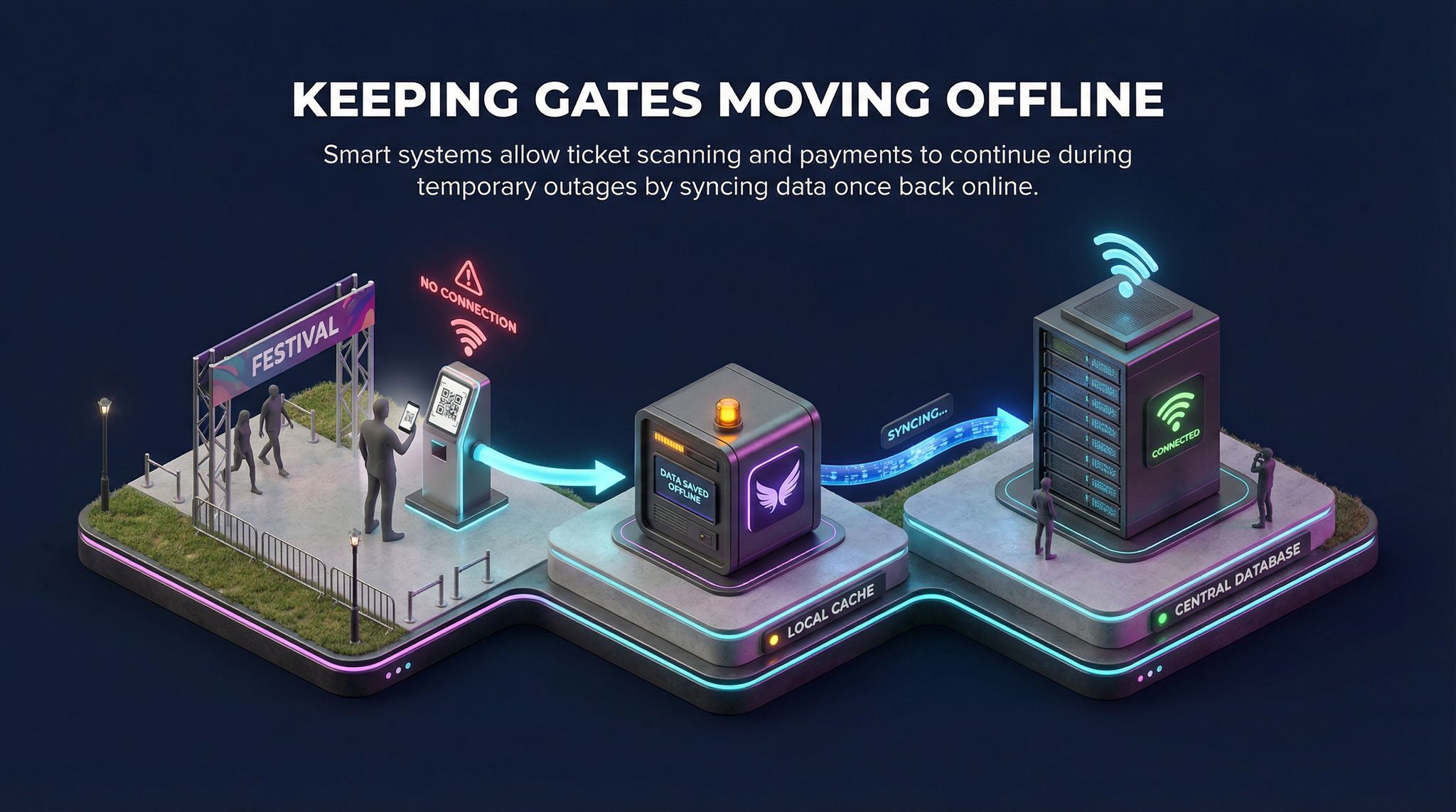 Keeping Gates Moving Offline