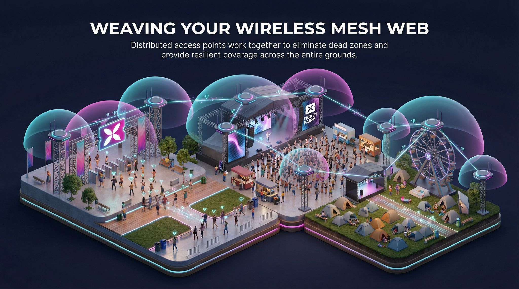 Weaving Your Wireless Mesh Web