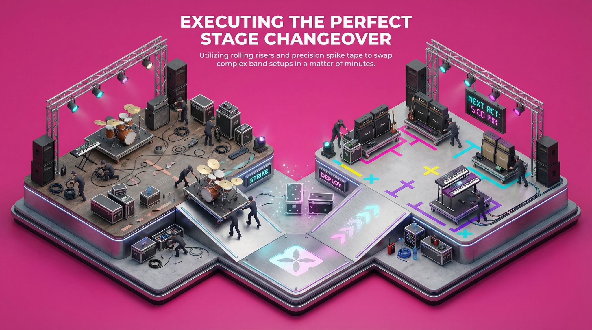 Executing The Perfect Stage Changeover