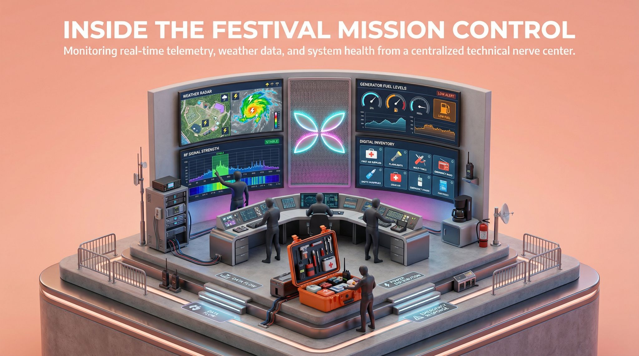Inside The Festival Mission Control
