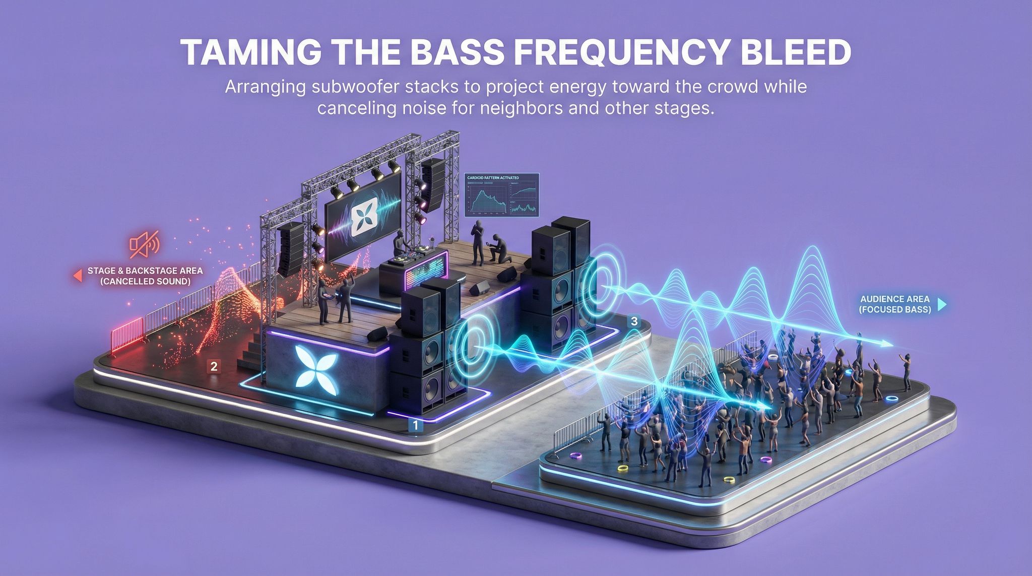 Taming The Bass Frequency Bleed
