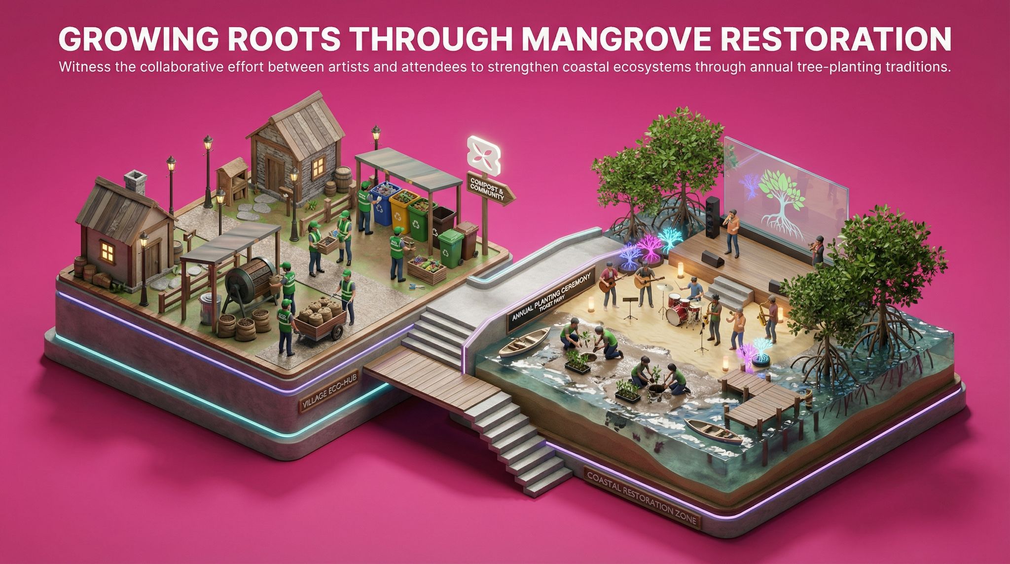 Growing Roots Through Mangrove Restoration