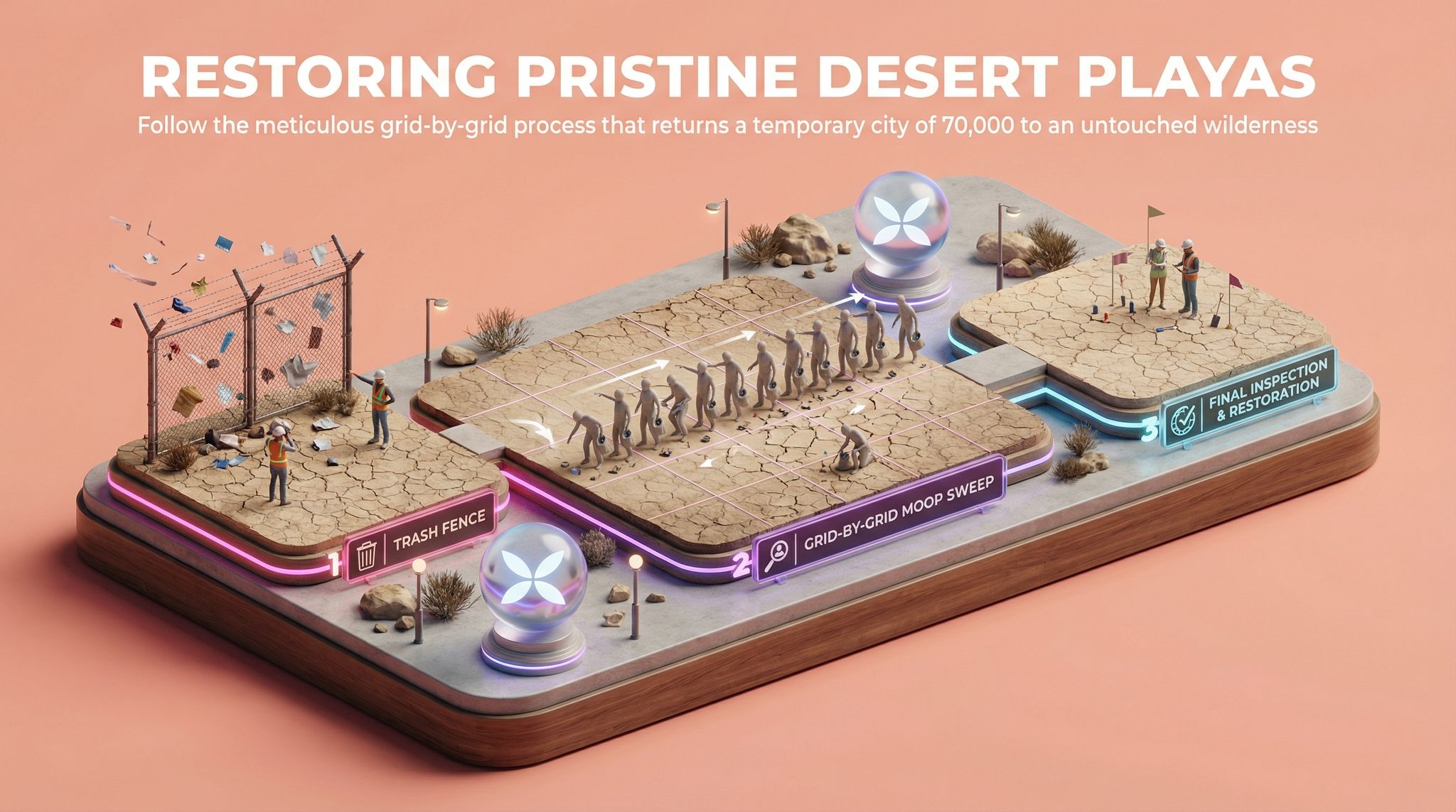 Restoring Pristine Desert Playas
