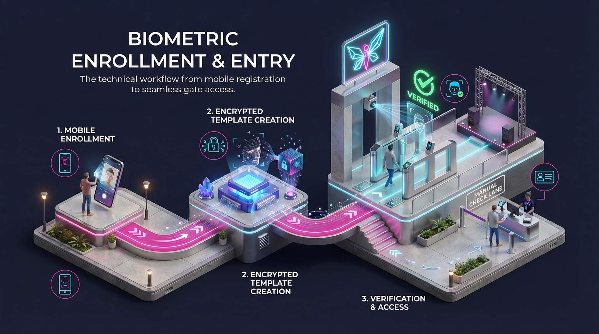 Biometric Enrollment & Entry