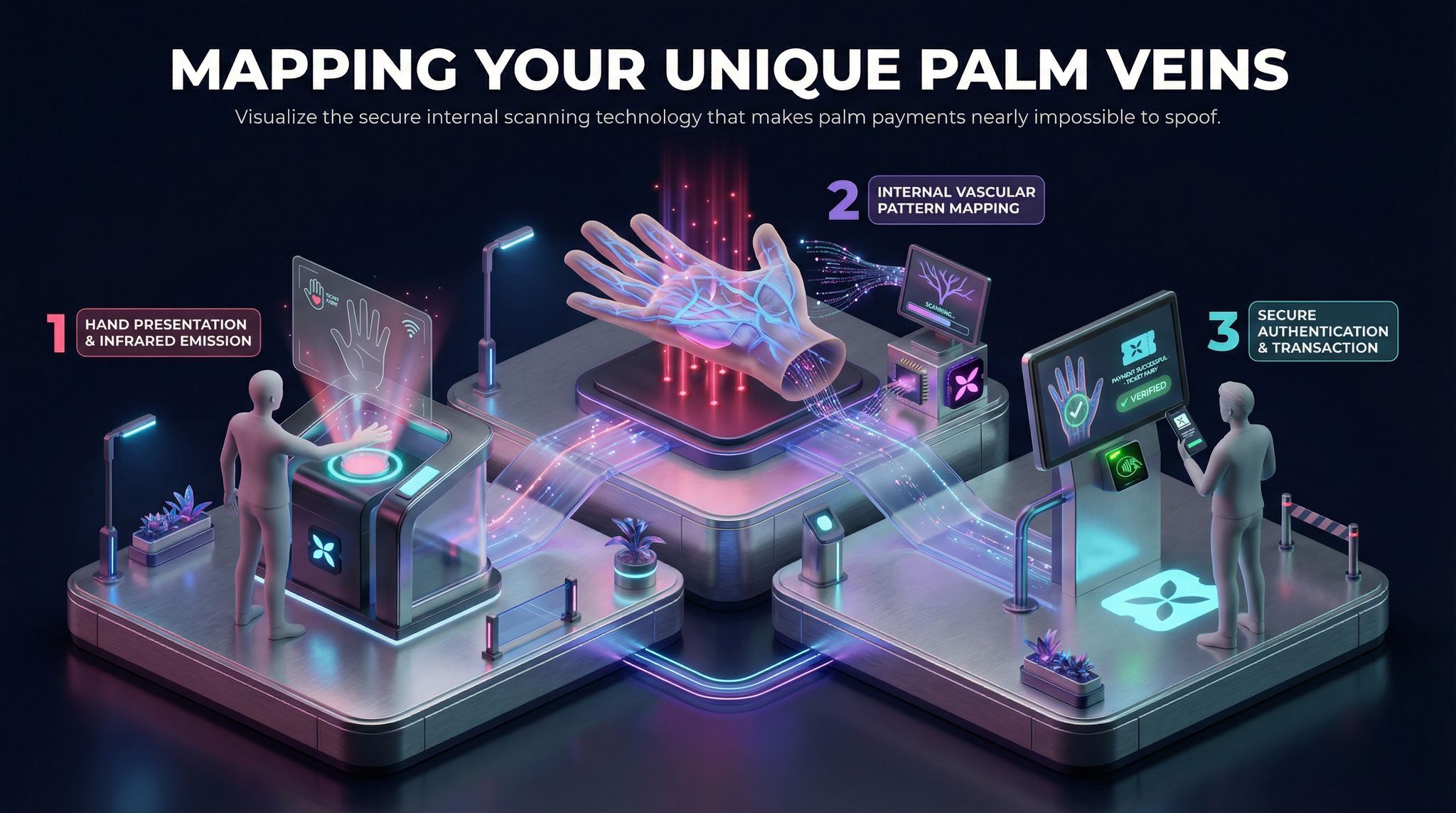 Mapping Your Unique Palm Veins