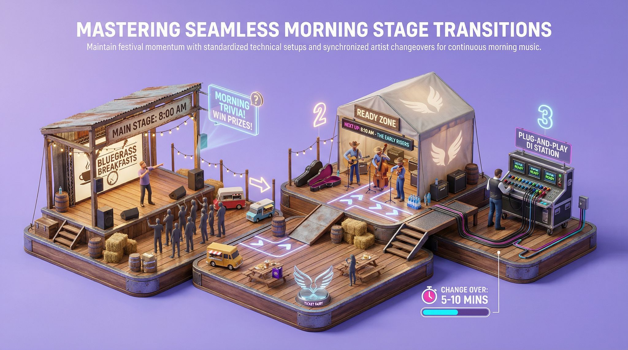 Mastering Seamless Morning Stage Transitions