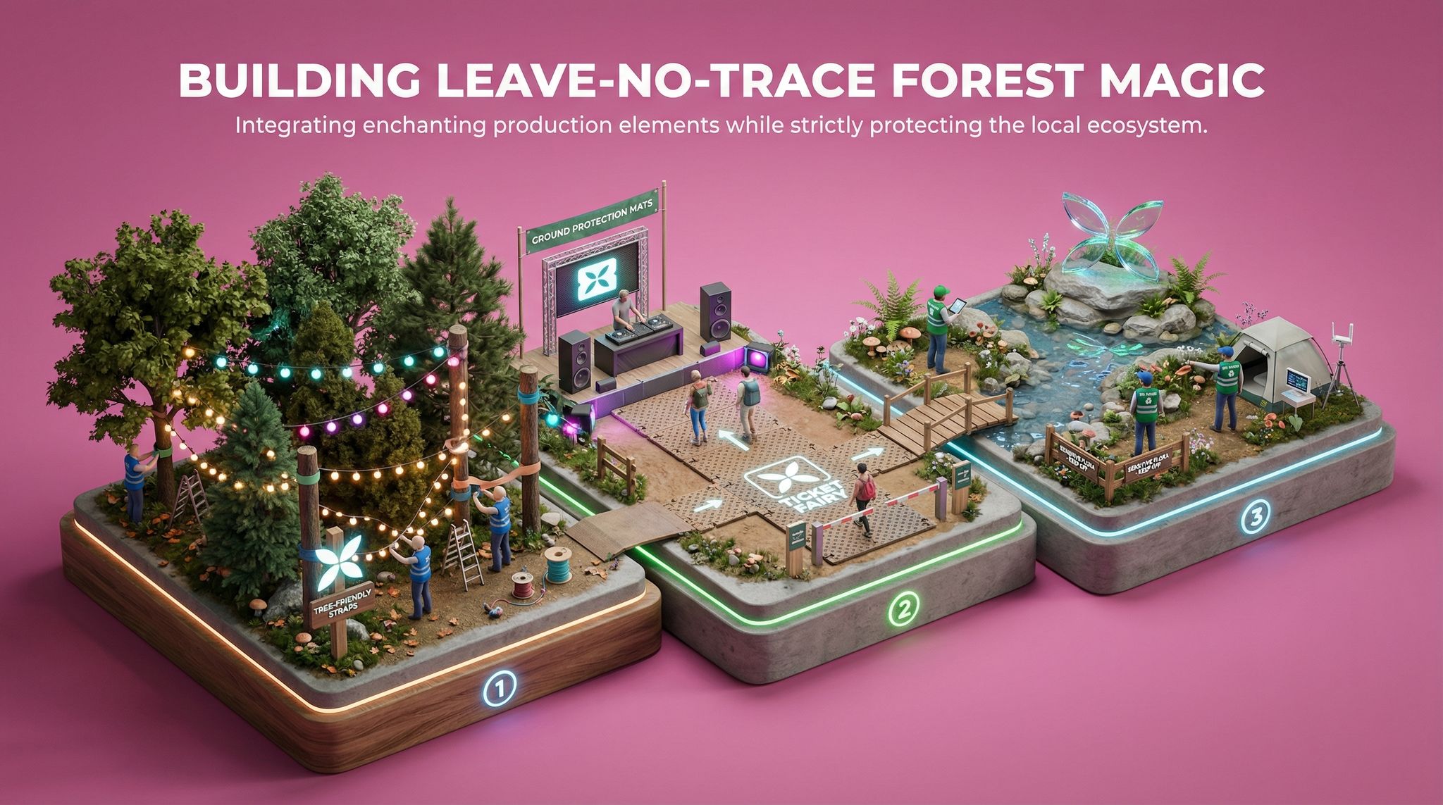 Building Leave-No-Trace Forest Magic