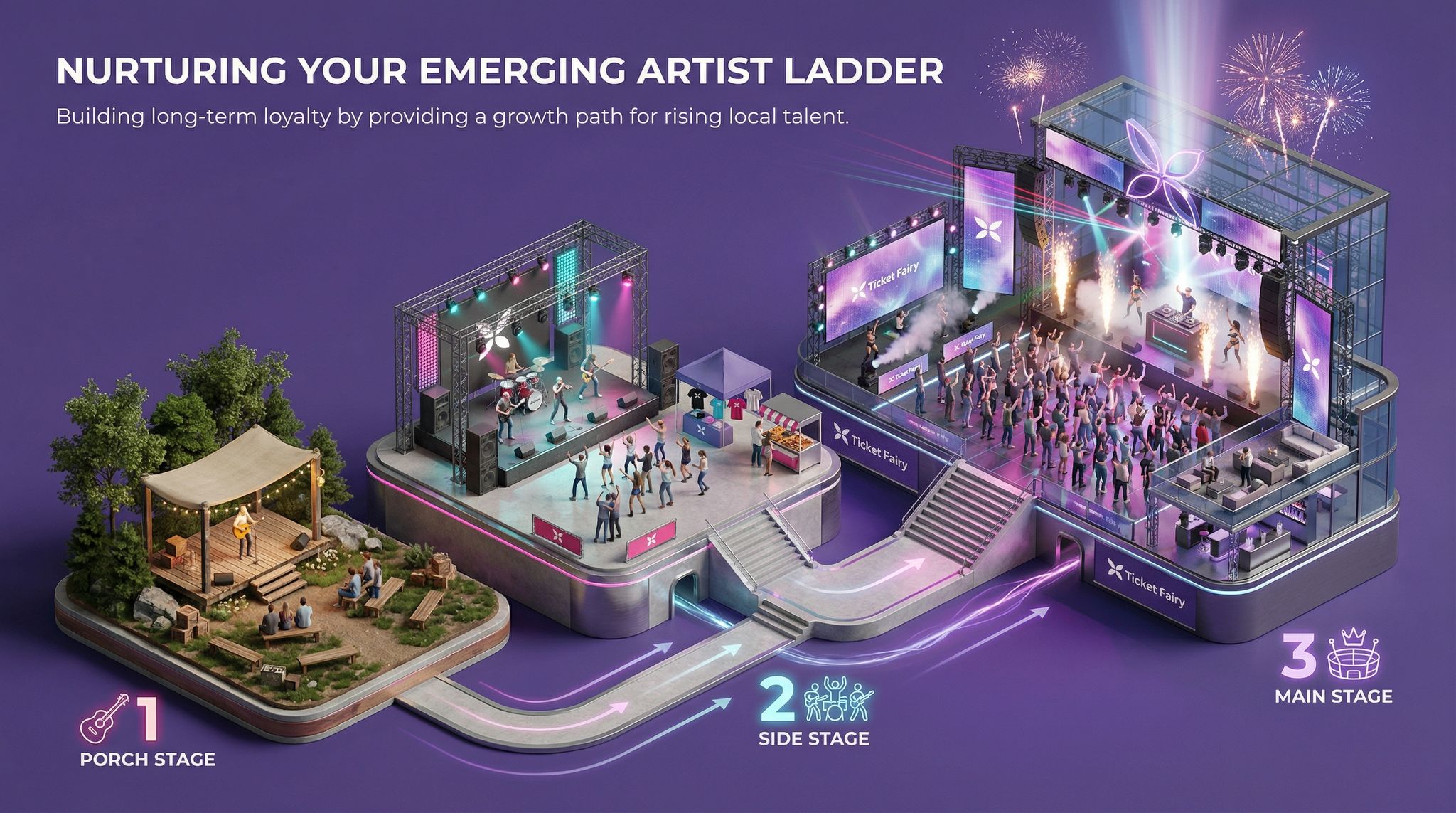 Nurturing Your Emerging Artist Ladder