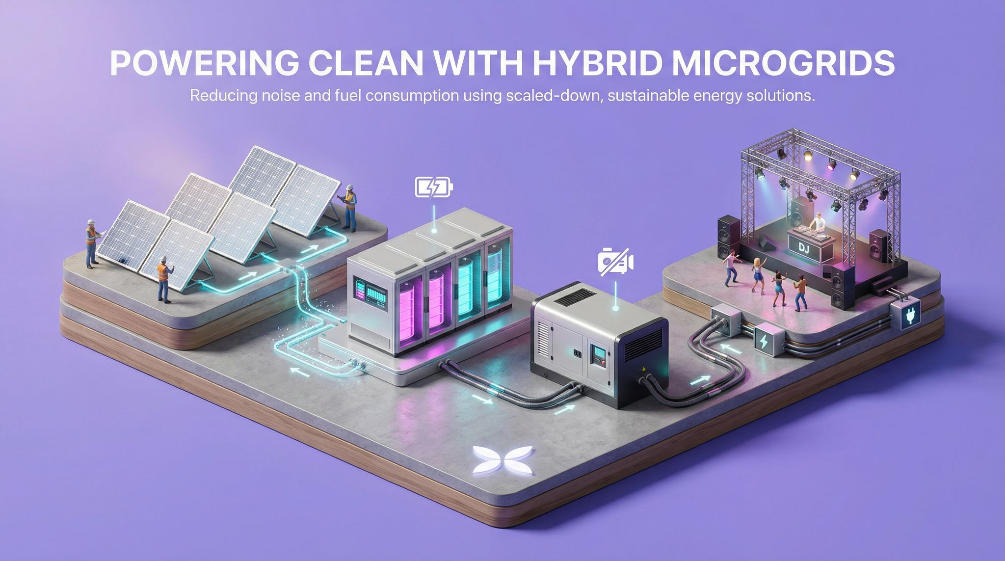 Powering Clean With Hybrid Microgrids