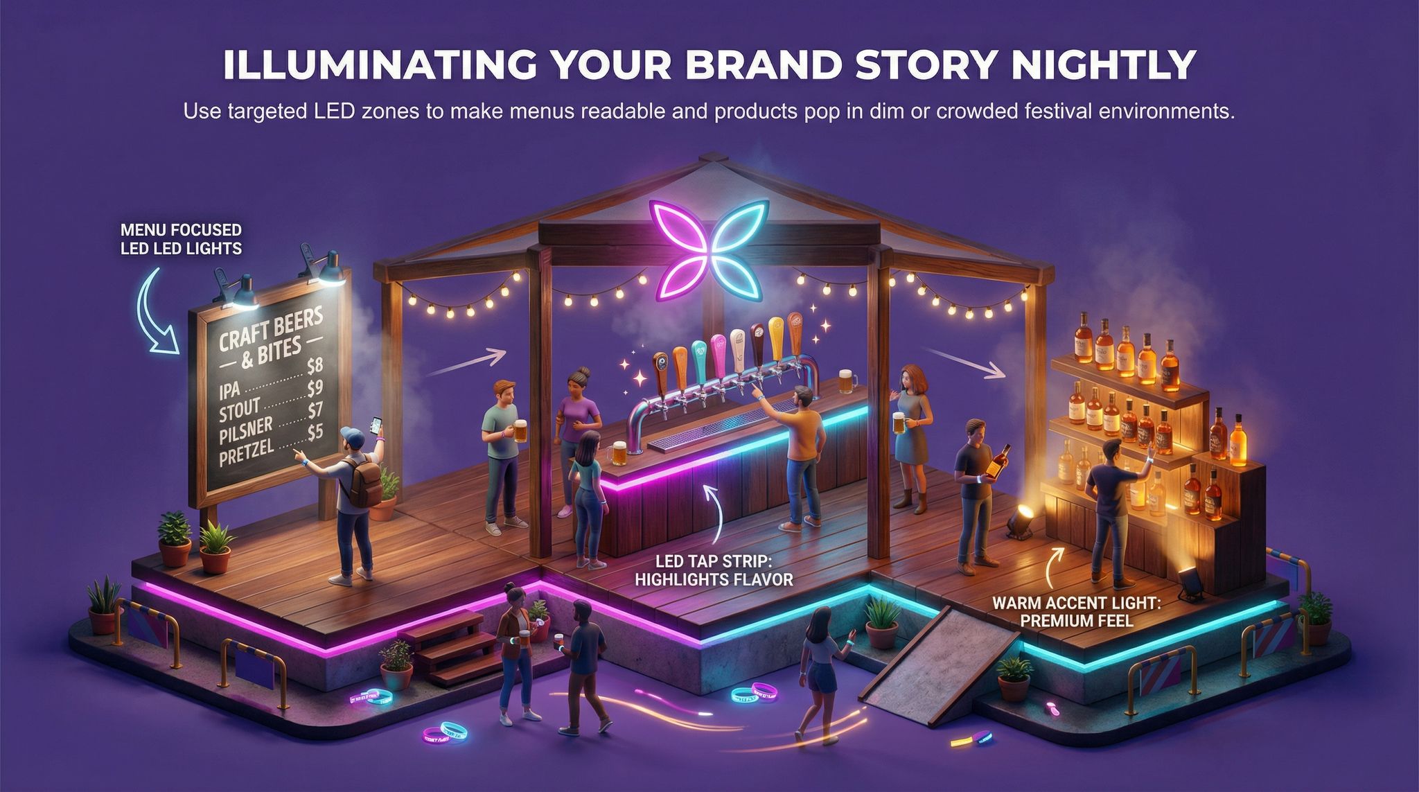 Illuminating Your Brand Story Nightly