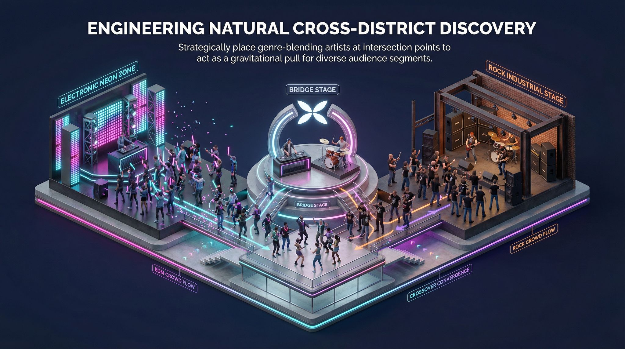 Engineering Natural Cross-District Discovery