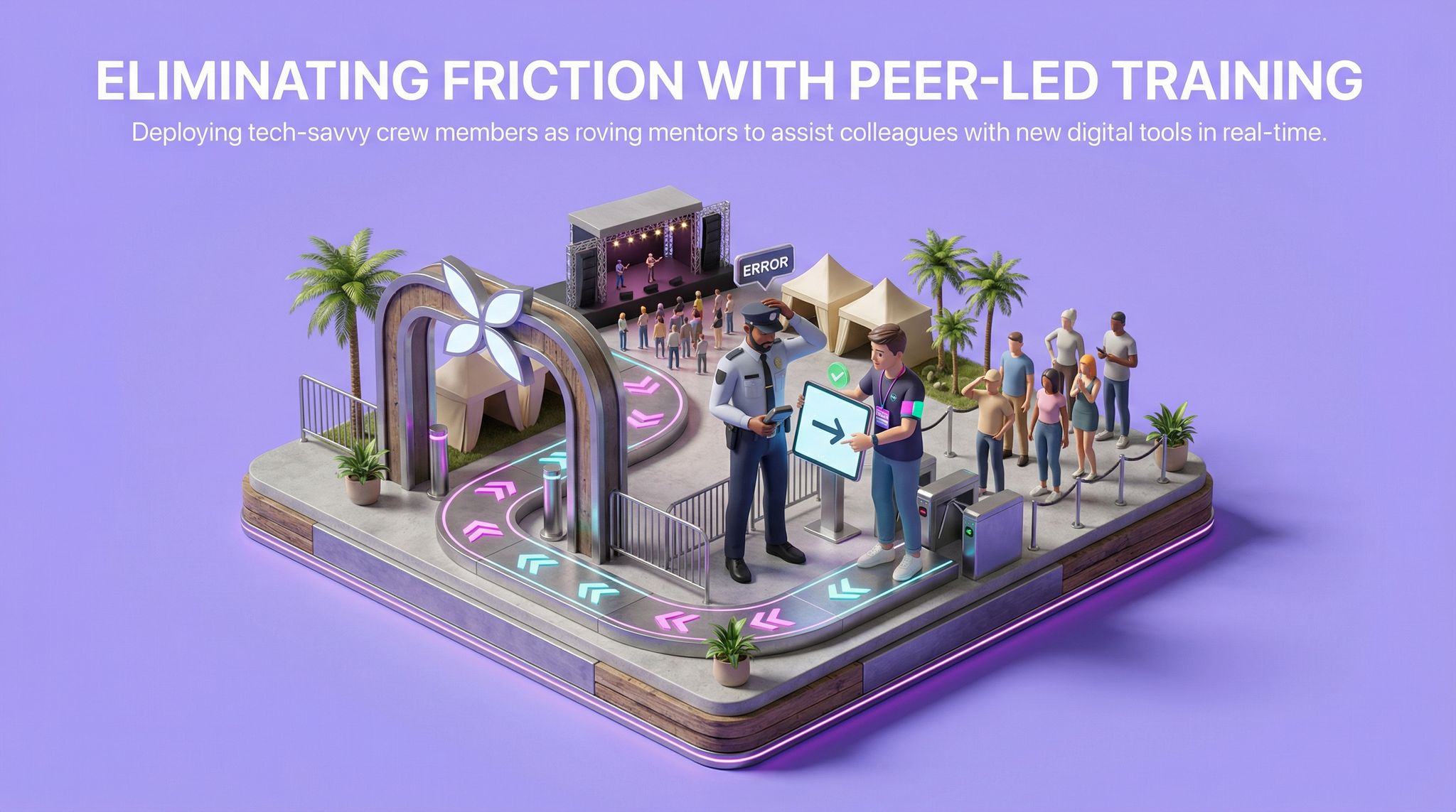 Eliminating Friction with Peer-Led Training