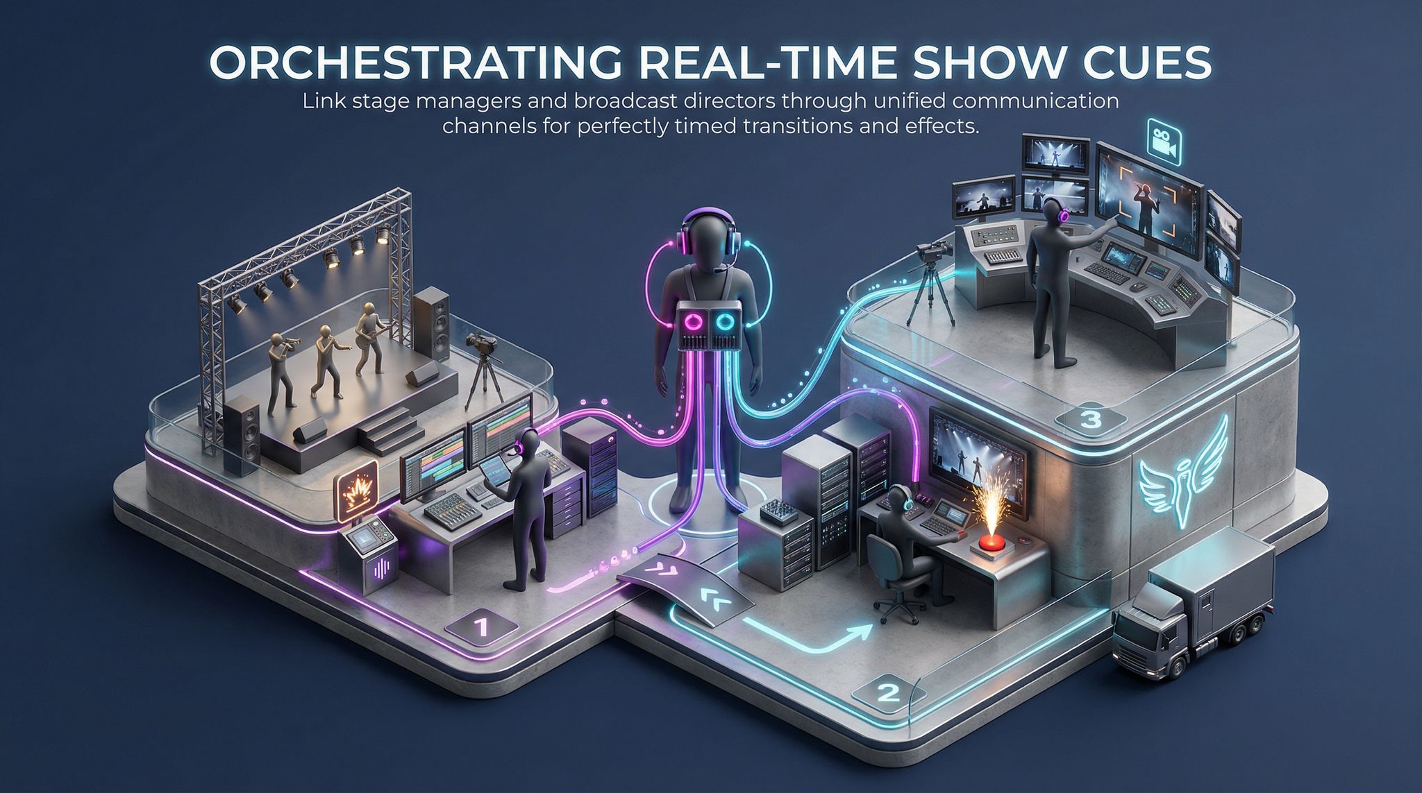 Orchestrating Real-Time Show Cues