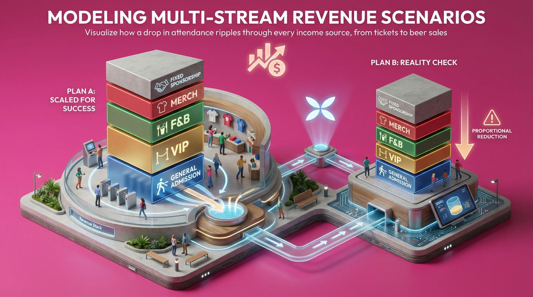 Modeling Multi-Stream Revenue Scenarios