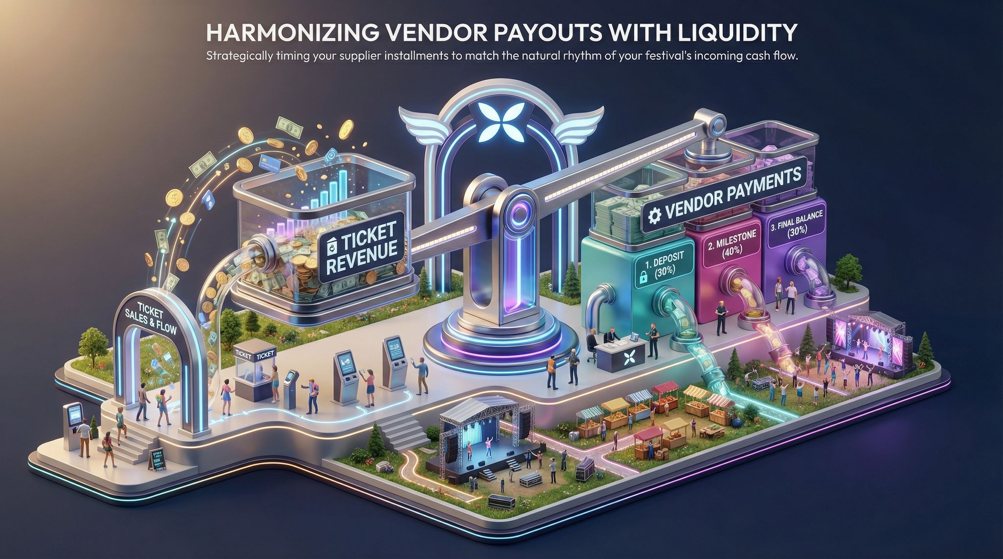 Harmonizing Vendor Payouts with Liquidity