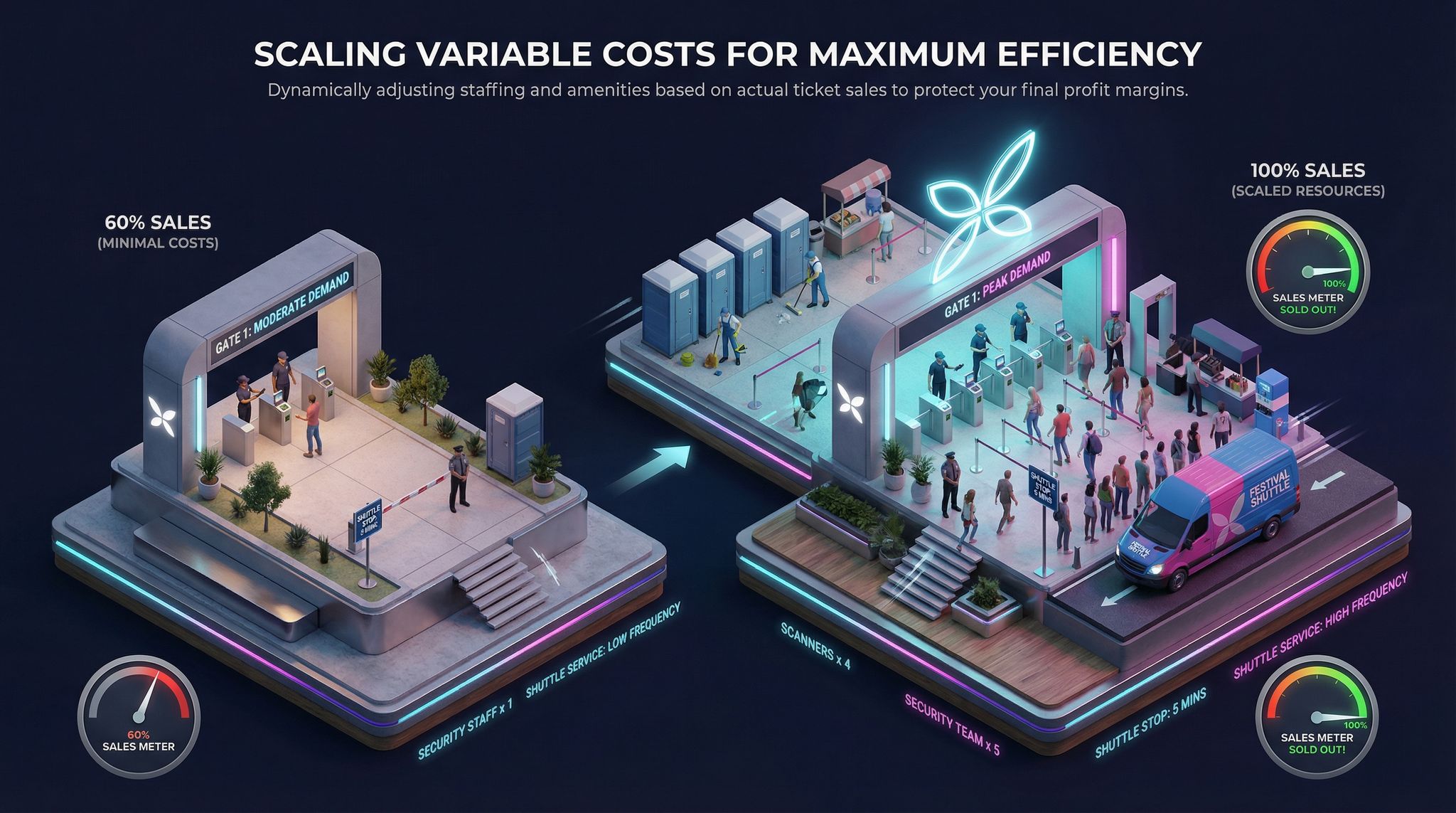 Scaling Variable Costs for Maximum Efficiency