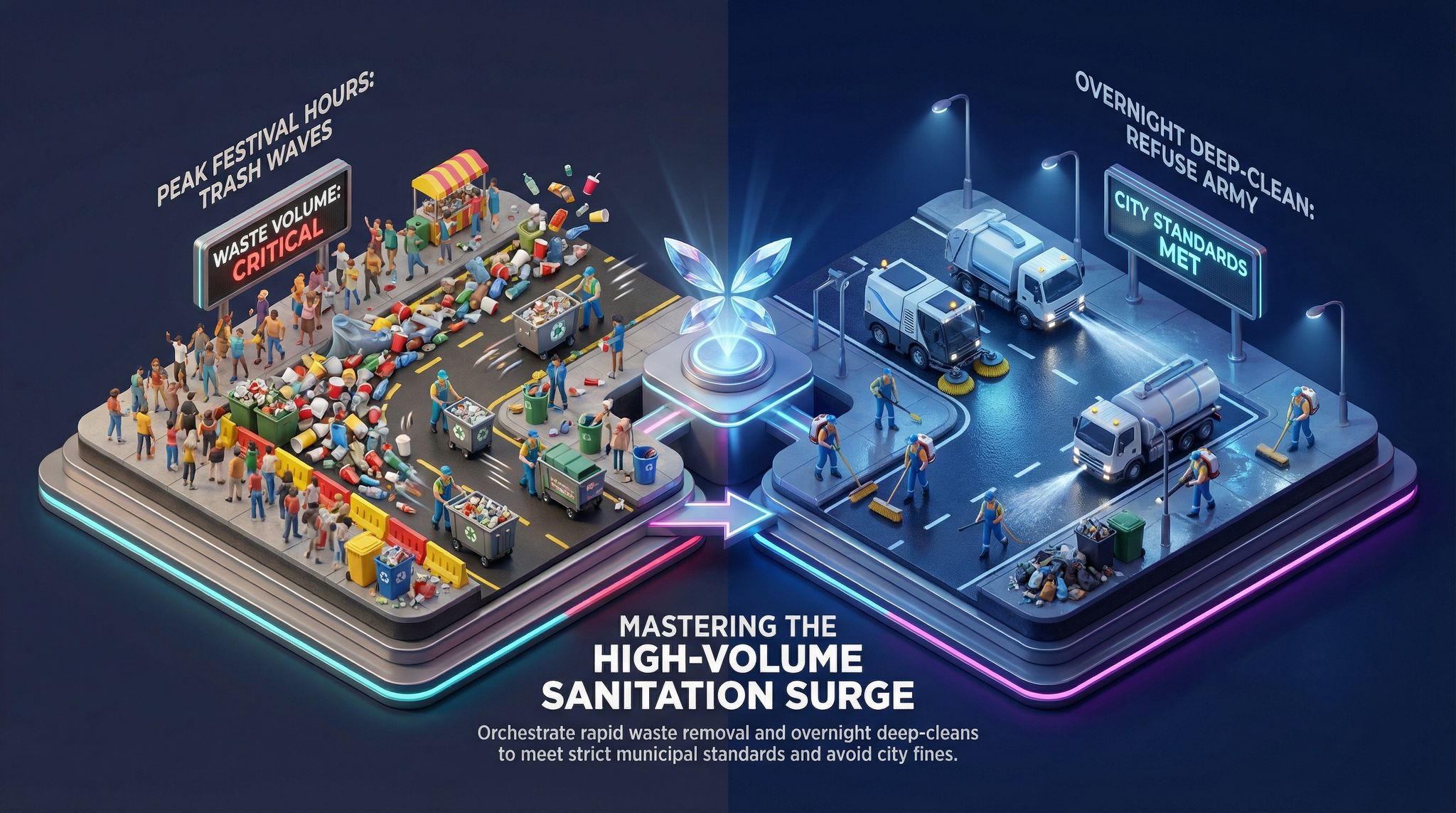 Mastering The High-Volume Sanitation Surge