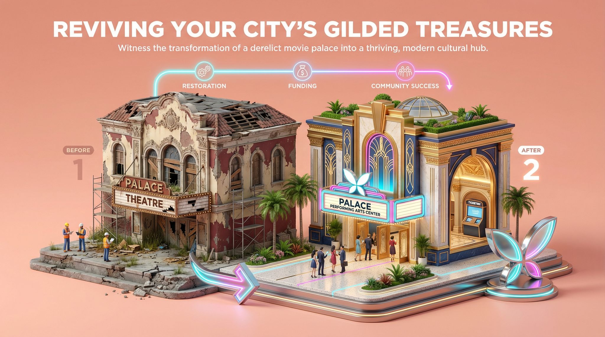 Reviving Your City's Gilded Treasures