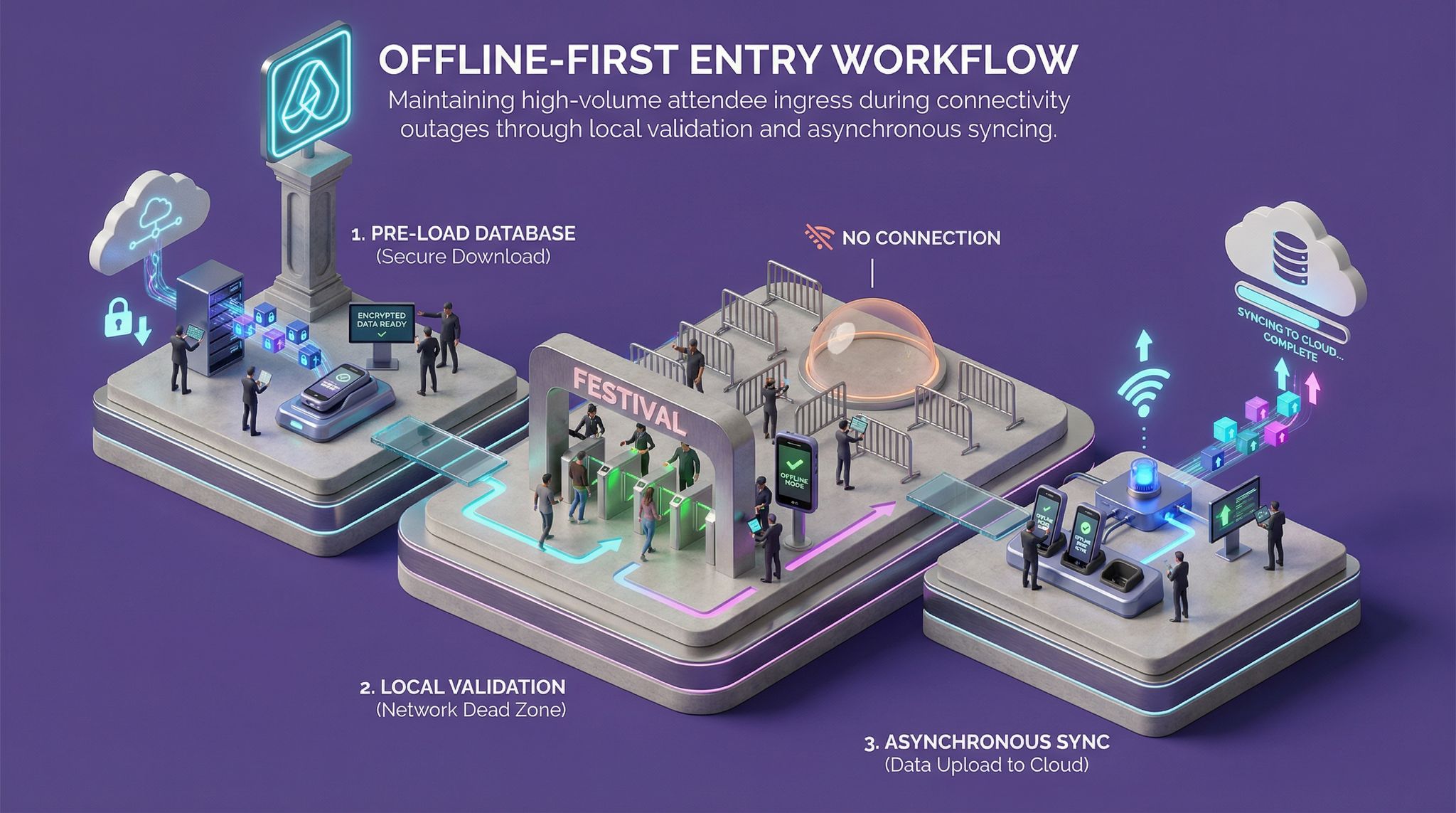 Offline-First Entry Workflow
