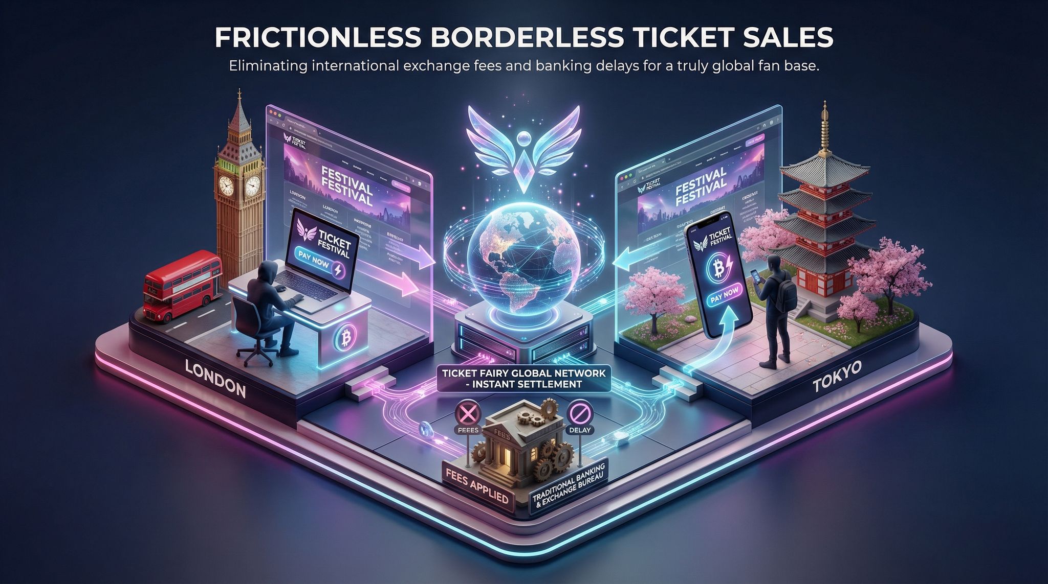 Frictionless Borderless Ticket Sales