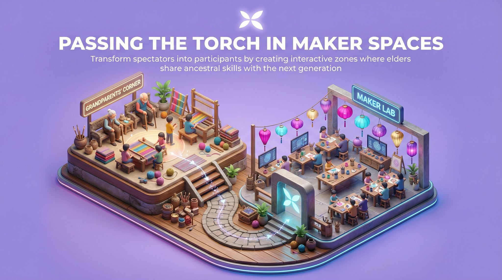 Passing the Torch in Maker Spaces