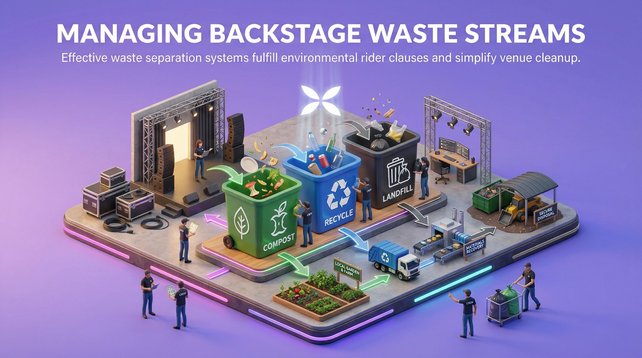Managing Backstage Waste Streams