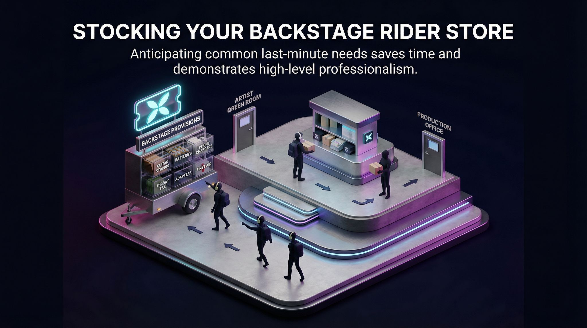 Stocking Your Backstage Rider Store
