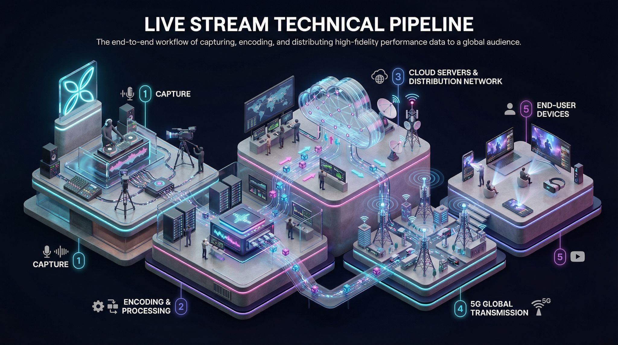 Live Stream Technical Pipeline