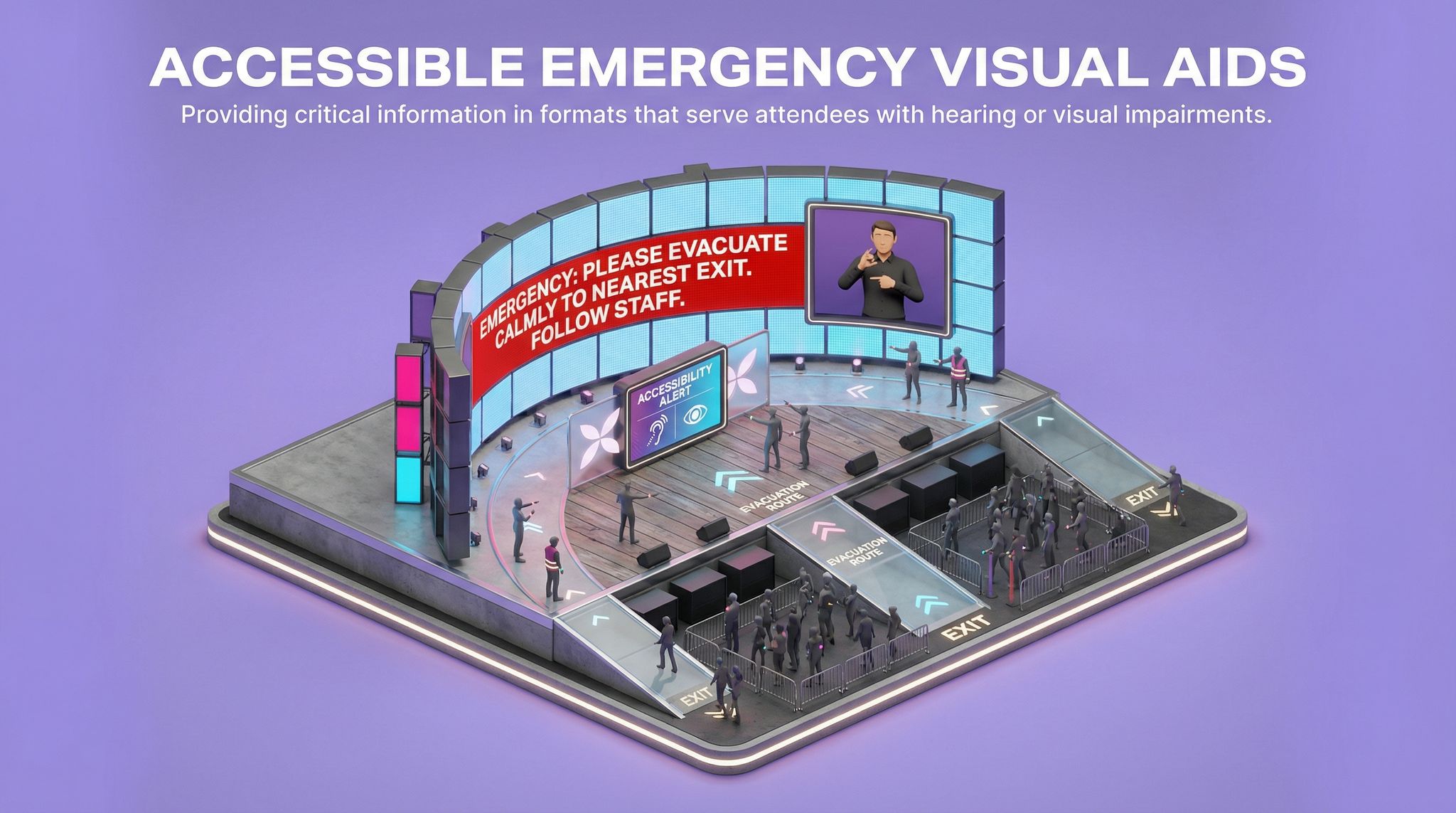 Accessible Emergency Visual Aids