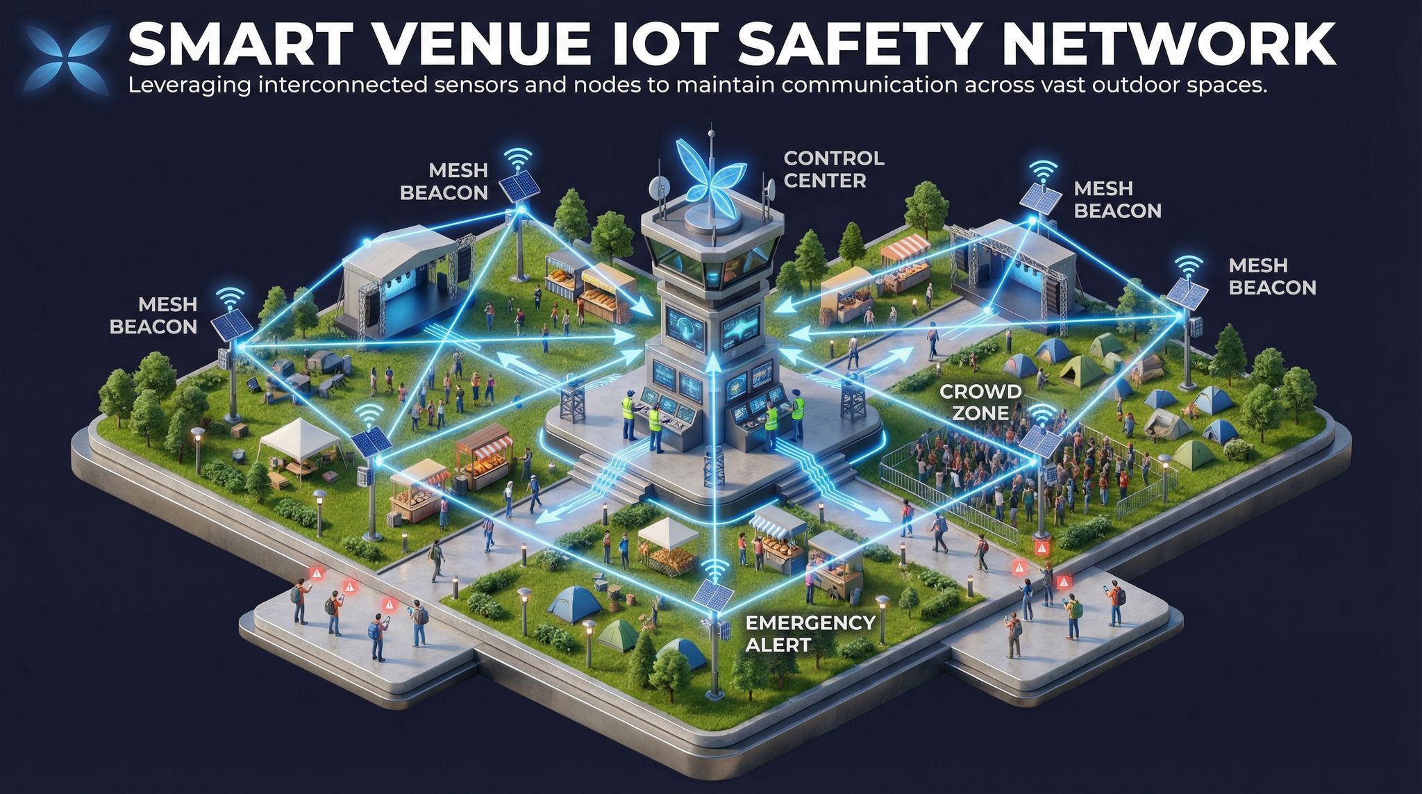 Smart Venue IoT Safety Network
