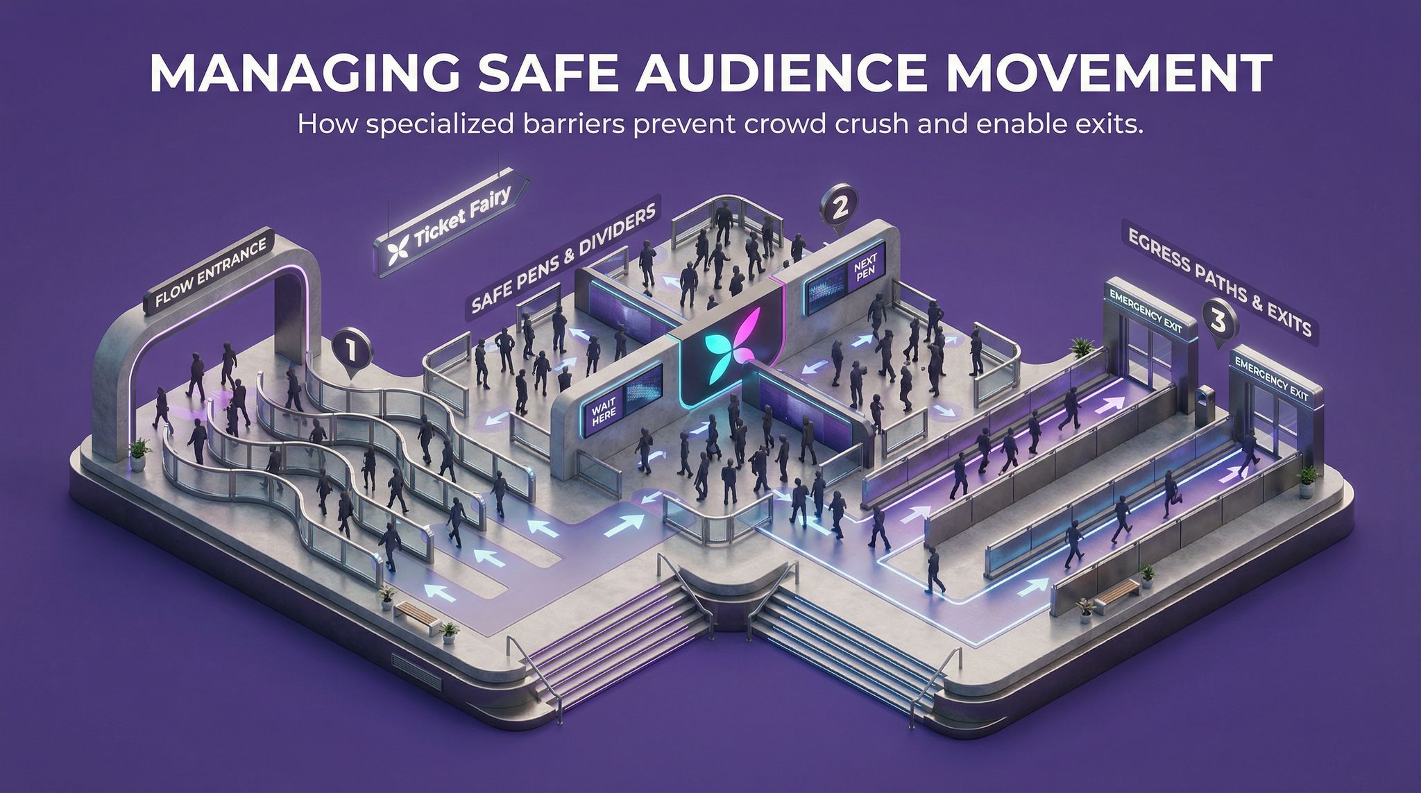 Managing Safe Audience Movement