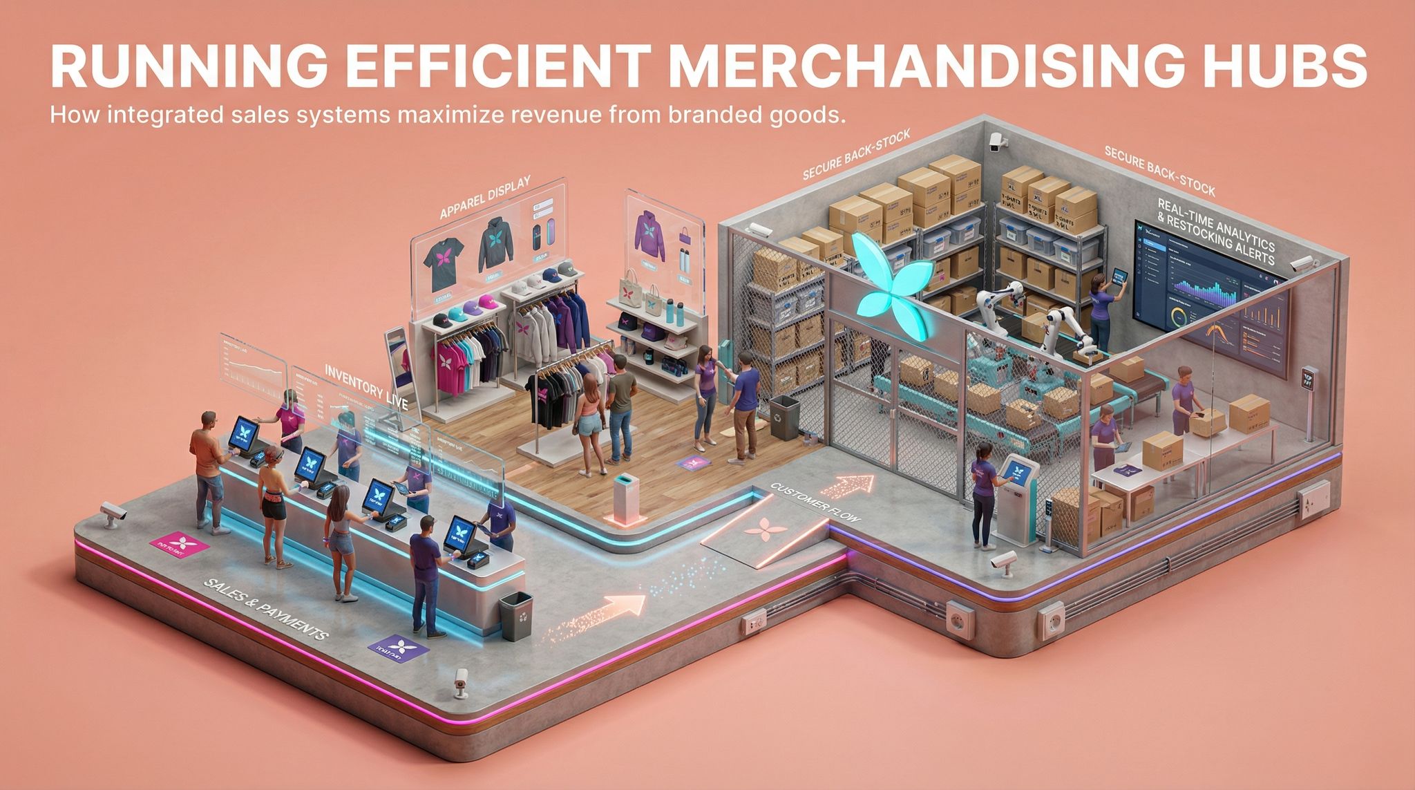 Running Efficient Merchandising Hubs
