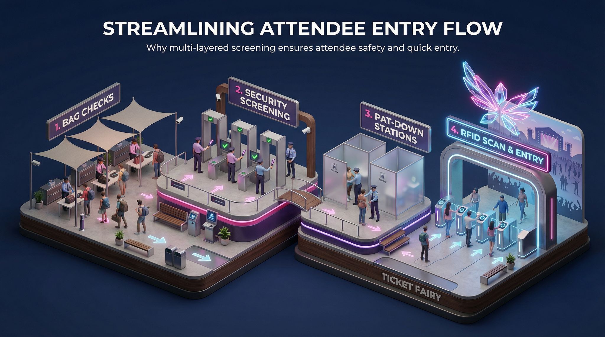 Streamlining Attendee Entry Flow
