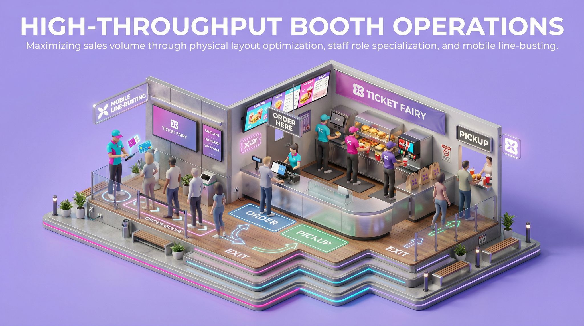 High-Throughput Booth Operations