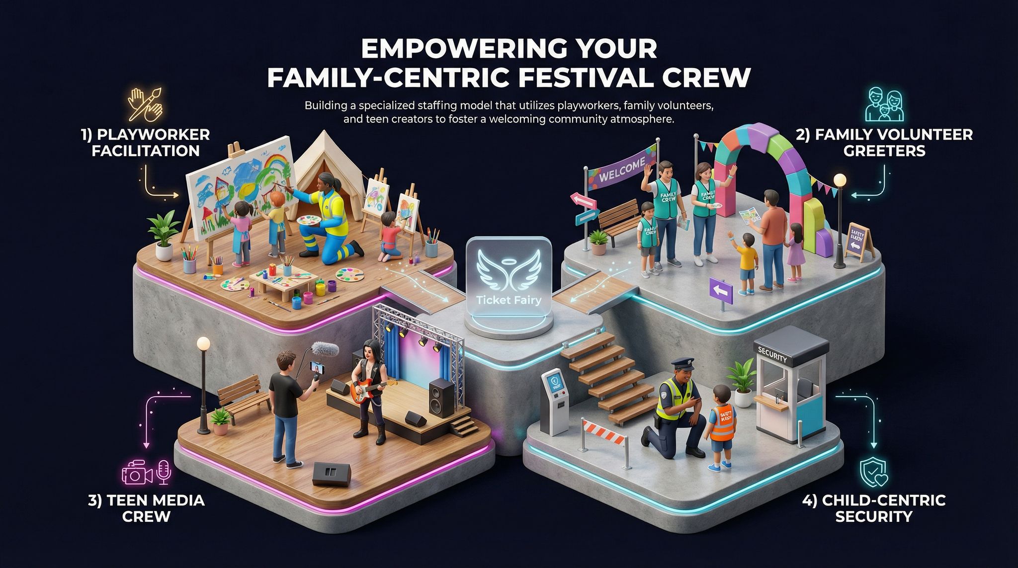 Empowering Your Family-Centric Festival Crew