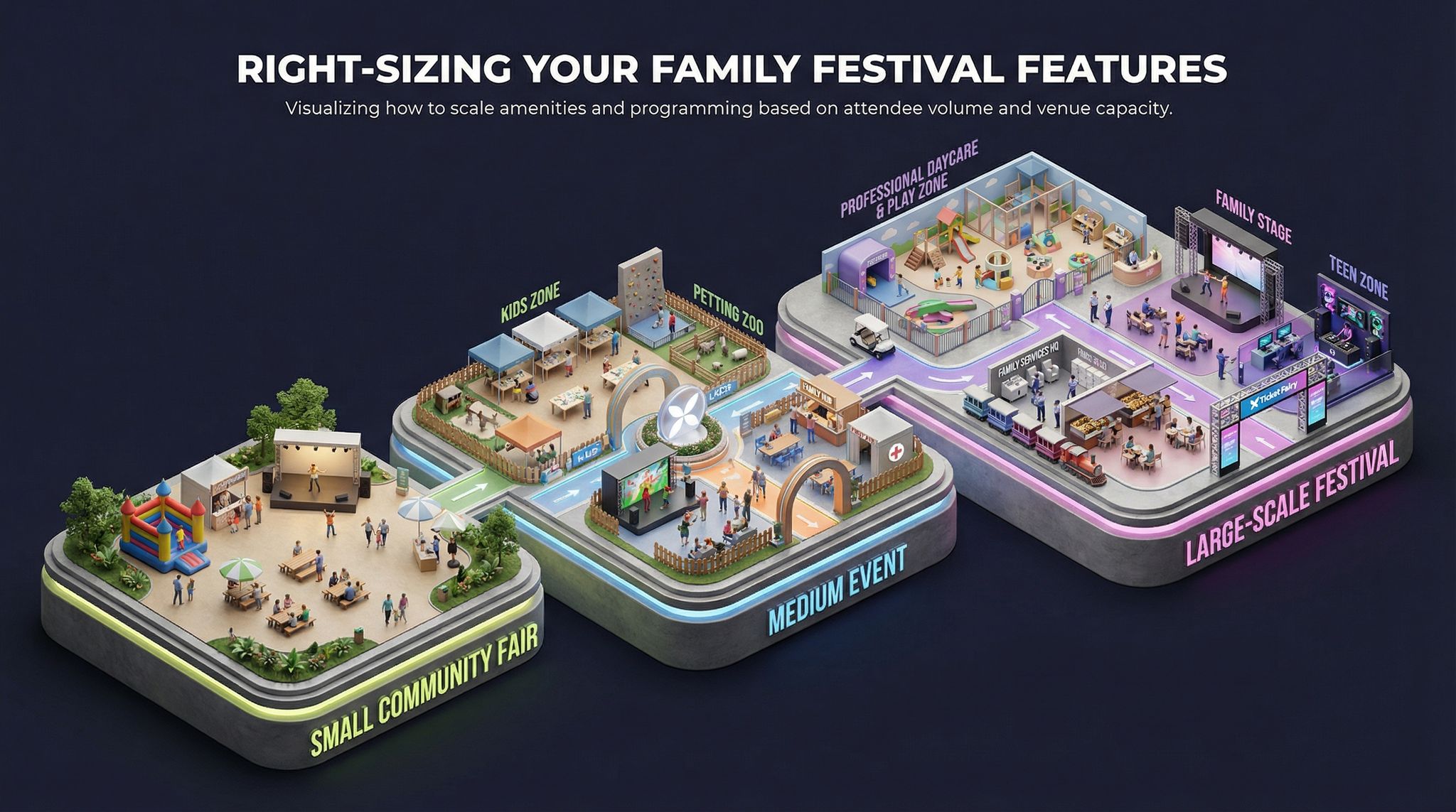 Right-Sizing Your Family Festival Features