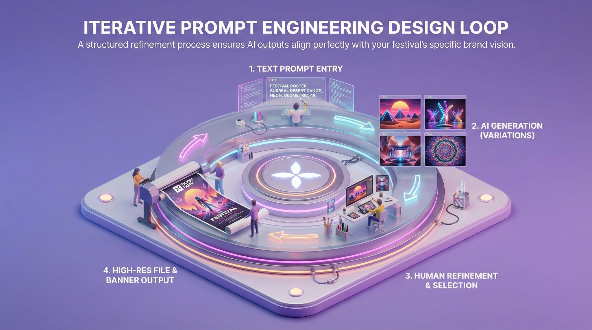 Iterative Prompt Engineering Design Loop
