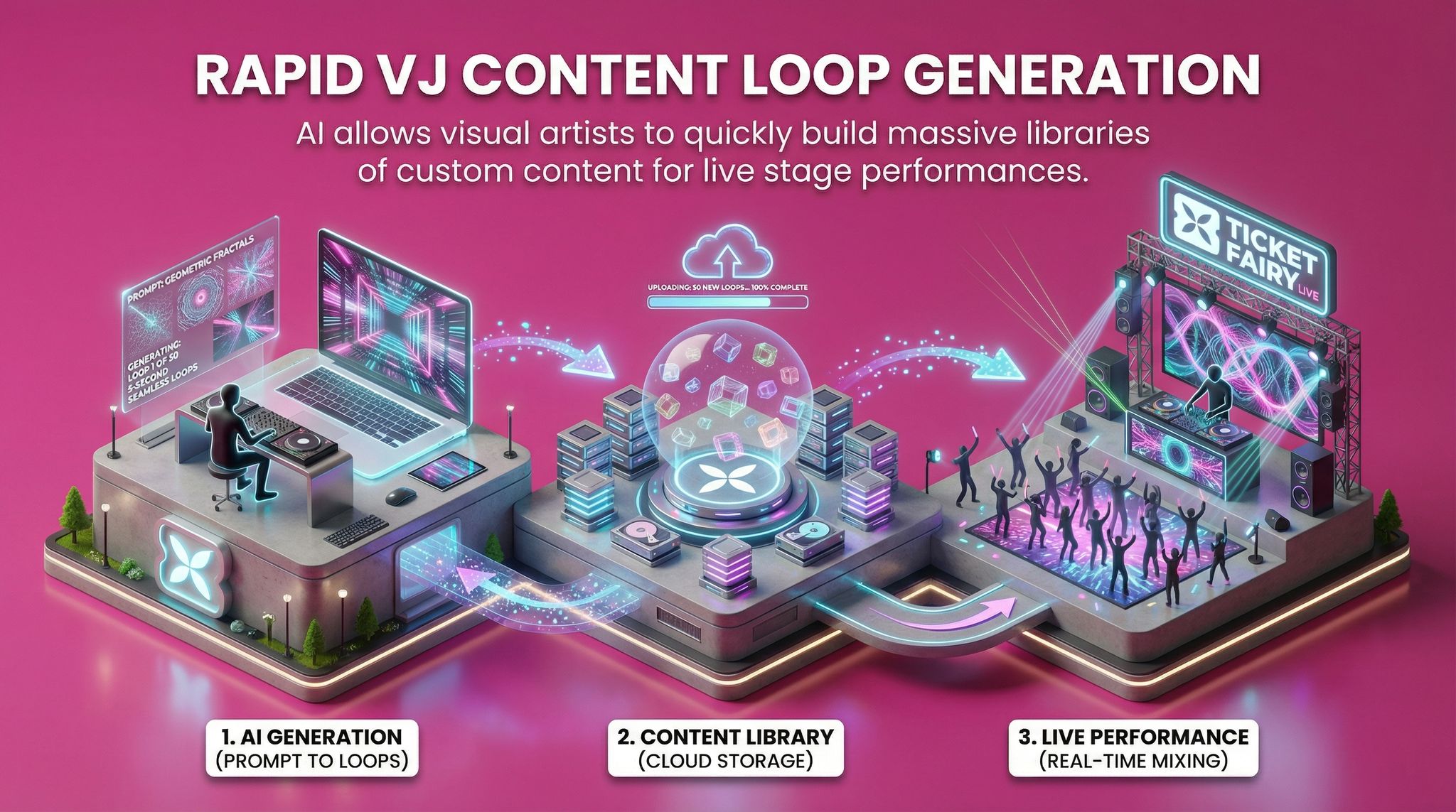 Rapid VJ Content Loop Generation