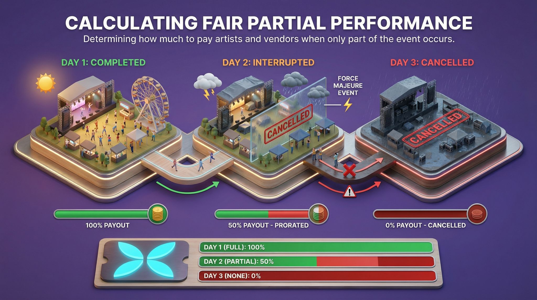 Calculating Fair Partial Performance