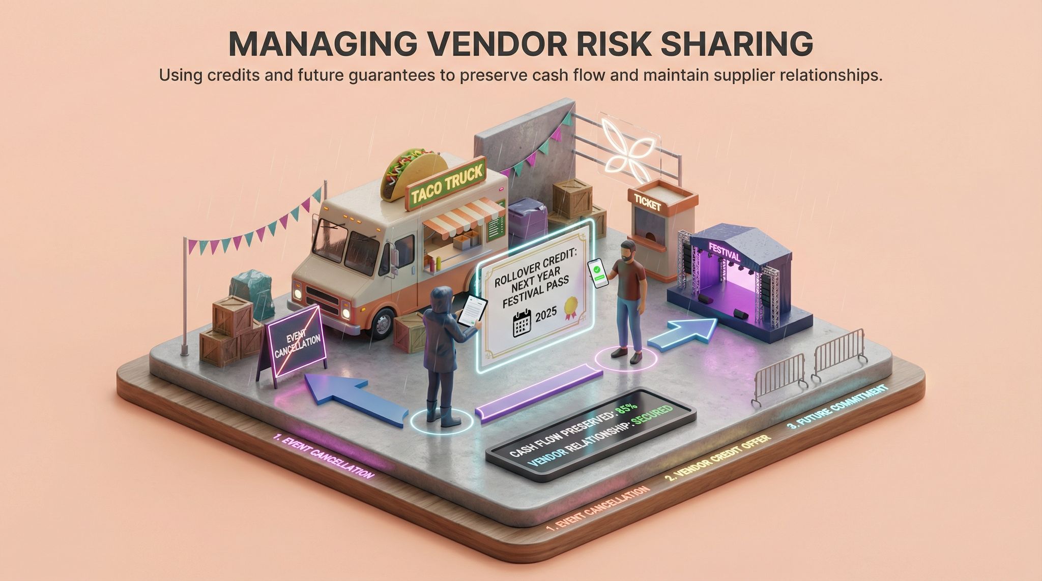 Managing Vendor Risk Sharing