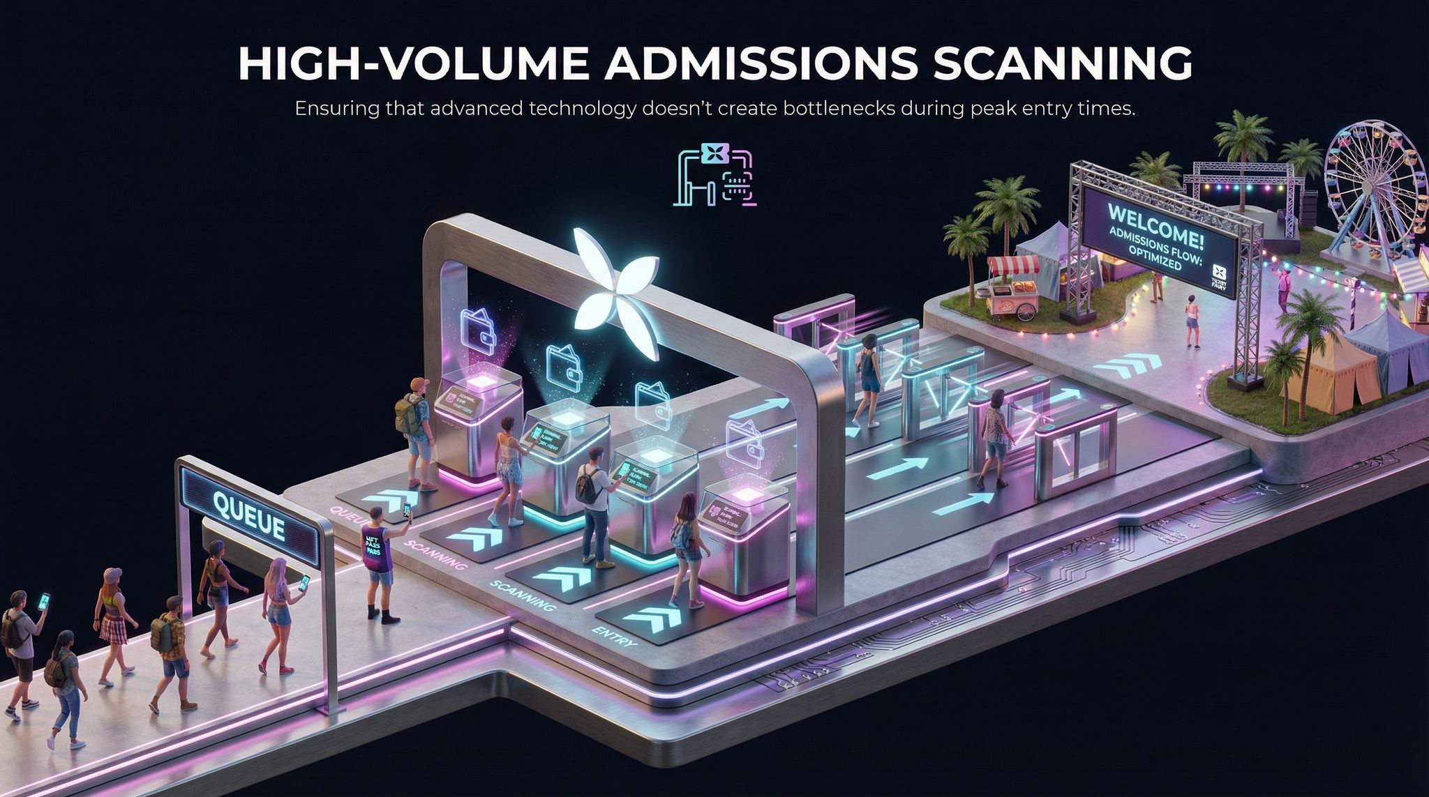 High-Volume Admissions Scanning