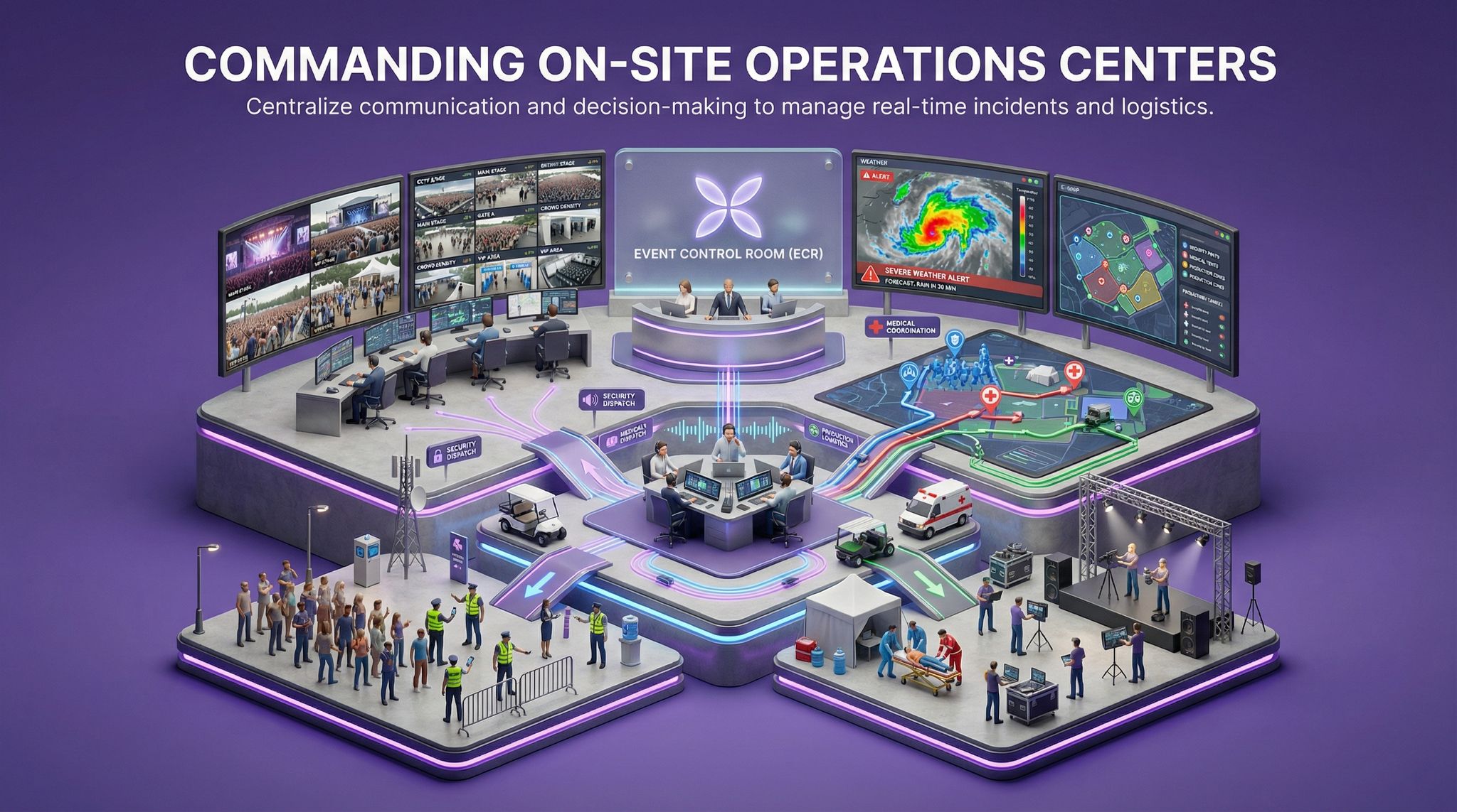 Commanding On-Site Operations Centers