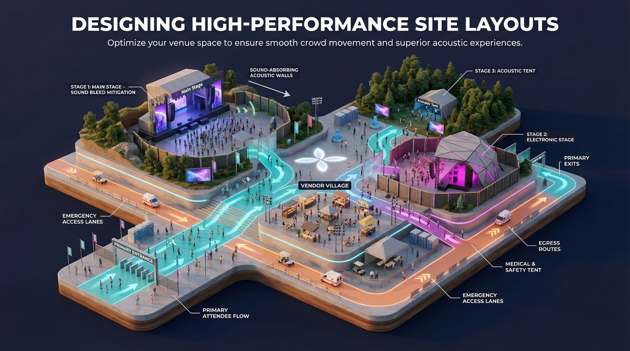 Designing High-Performance Site Layouts