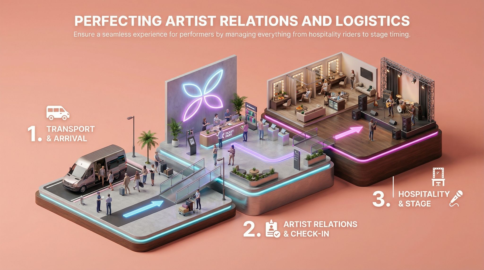 Perfecting Artist Relations and Logistics